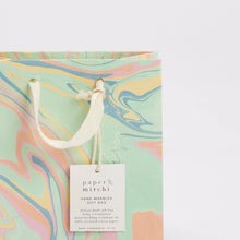 Load image into Gallery viewer, Hand Marbled Gift Bags (Small) - Bouquet