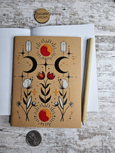 Load image into Gallery viewer, Lunar Sun Journal Notebook