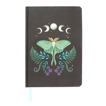 Load image into Gallery viewer, Luna Moth A5 Notebook