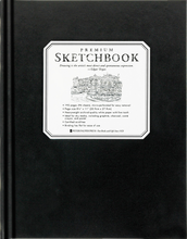 Load image into Gallery viewer, 8 1/2 x 11 Premium Sketchbook