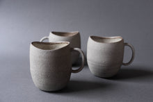 Load image into Gallery viewer, Stone - "SIMPLICITY" tall oval mug 450 ML, stoneware