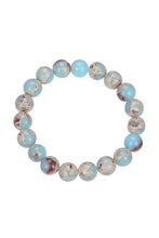 Load image into Gallery viewer, Snakeskin Jasper Stone Bracelet B1985: 4MM