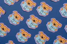 Load image into Gallery viewer, JaneLi.Co - Reading Dog Sticker