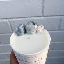 Load image into Gallery viewer, Moonlight Crystal Candle · Crystal Infused · 8oz ·