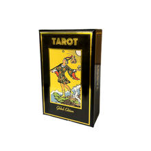 Load image into Gallery viewer, Gilded Tarot & Guide | Classic Tarot Design and Gold Foil