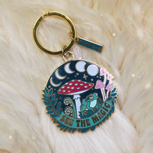 Load image into Gallery viewer, See the Magic Enamel Keychain