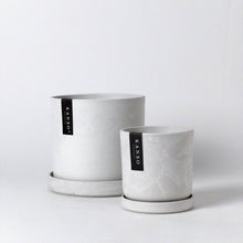 Load image into Gallery viewer, 7" & 4" Signature Planters & Saucer | Earth Tones: Tatami Sand / 7" Only