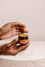 Load image into Gallery viewer, Urb Apothecary - Pot of Gold Regenerative Face Balm – Sun Damage Repair: 16.4 GRAMS (.5 OZ) GLASS JAR