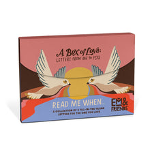 Load image into Gallery viewer, A Box of Love Fill in the Blank Read Me When Letters