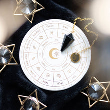 Load image into Gallery viewer, Astrology Wheel Zodiac Pendulum Divination Kit
