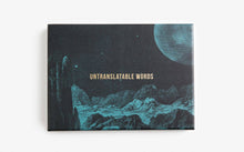 Load image into Gallery viewer, Untranslatable Words Card Set, Word Enthusiast Gift