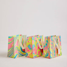 Load image into Gallery viewer, Hand Marbled Gift Bags (Small) - Neon