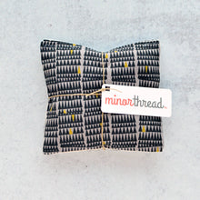 Load image into Gallery viewer, Lavender Sachet Bundle in Zinc Grey and Black Triangle Motif