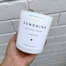 Load image into Gallery viewer, Sunshine Crystal Candle