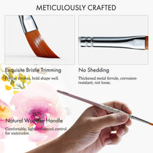 Load image into Gallery viewer, Artify - ARTIFY 9 PCS Travel Watercolor Brushes for Beginners & Pros: 9 PCS Camellias