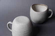 Load image into Gallery viewer, Stone - "SIMPLICITY" tall oval mug 450 ML, stoneware