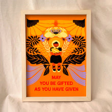 Load image into Gallery viewer, Gifted Floral Blessing 8x10 Print