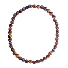 Load image into Gallery viewer, Earths Elements Wholesale - Crystal Bracelet - 4mm Tiger's Eye