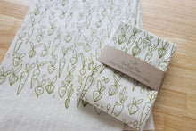 Load image into Gallery viewer, The High Fiber - *NEW* Root Vegetable, Cotton Handprinted Kitchen Towel
