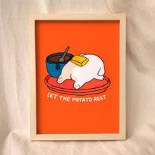Load image into Gallery viewer, Let the Potato Rest 8x10 Print
