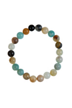 Load image into Gallery viewer, GLOSS Amazonite Stone Beaded Bracelet: 4MM