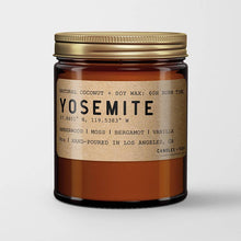 Load image into Gallery viewer, Yosemite, California Candle: Natural Coconut Soy Wax Candle