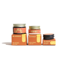 Load image into Gallery viewer, Urb Apothecary - Pot of Gold Regenerative Face Balm – Sun Damage Repair: 16.4 GRAMS (.5 OZ) GLASS JAR