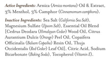 Load image into Gallery viewer, Soap Cauldron - Therapeutic Foaming Bath Salt Soak Coastal Cedar: Small