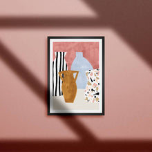 Load image into Gallery viewer, VASES TERRACE: A4 Art Print