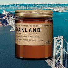 Load image into Gallery viewer, Oakland California Natural Wax Scented Candle