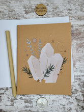 Load image into Gallery viewer, Crystal Green Witch Moon Notebook Journal