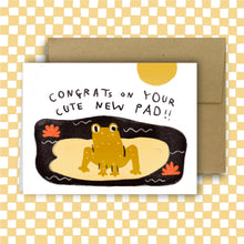 Load image into Gallery viewer, RANI BAN CO - CONGRATS ON YOUR CUTE NEW PAD Greeting Card