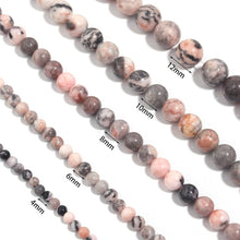 Load image into Gallery viewer, Rhodonite Stone Beaded Bracelet: 4MM