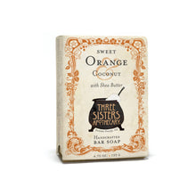 Load image into Gallery viewer, Bar Soap Sweet Orange & Coconut Milk