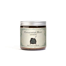 Load image into Gallery viewer, Sea Salt Scrub Eucalyptus & Mint