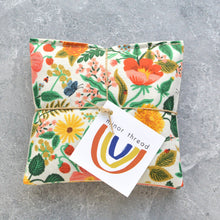 Load image into Gallery viewer, Lavender Sachet Bundle Poppy Fields in Cream Botanical Flora