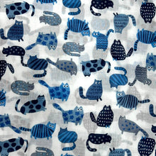 Load image into Gallery viewer, Cartoon Cats Scarf