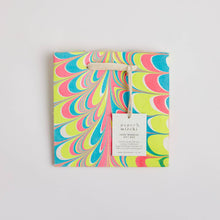 Load image into Gallery viewer, Hand Marbled Gift Bags (Small) - Neon