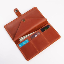 Load image into Gallery viewer, Cell Phone Wallet: Black