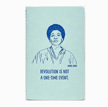 Load image into Gallery viewer, Blackbird Letterpress - Audre Lorde letterpress notebook