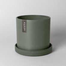 Load image into Gallery viewer, 7" & 4" Signature Planters & Saucer | Earth Tones: White Stone / 7" Only