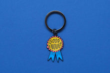 Load image into Gallery viewer, JaneLi.Co - Good Enough Enamel Keychain