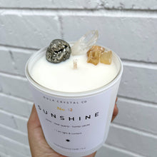 Load image into Gallery viewer, Sunshine Crystal Candle