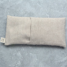 Load image into Gallery viewer, Weighted Eye Pillow in Abstract Lines Spring Cotton