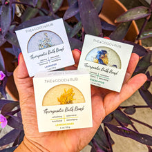 Load image into Gallery viewer, Herbal-Infused Lemongrass + Calendula Bath Bomb