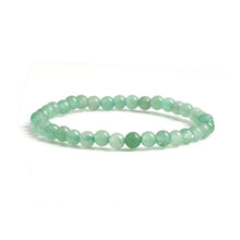 Load image into Gallery viewer, Crystal Bracelet - 4mm Green Aventurine Jade