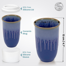Load image into Gallery viewer, Nova Ceramics - Neptune Cup (Includes Lid & Band)