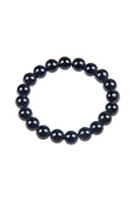 Load image into Gallery viewer, Black Onyx Stone Beaded Stretch Bracelet: 8MM