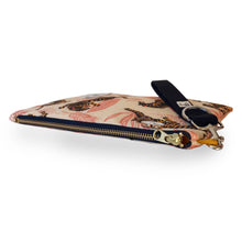 Load image into Gallery viewer, Miss Zip Wristlet: Tiger Blush
