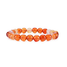 Load image into Gallery viewer, Earths Elements Wholesale - Crystal Bracelet - 8mm Carnelian, pack of 5